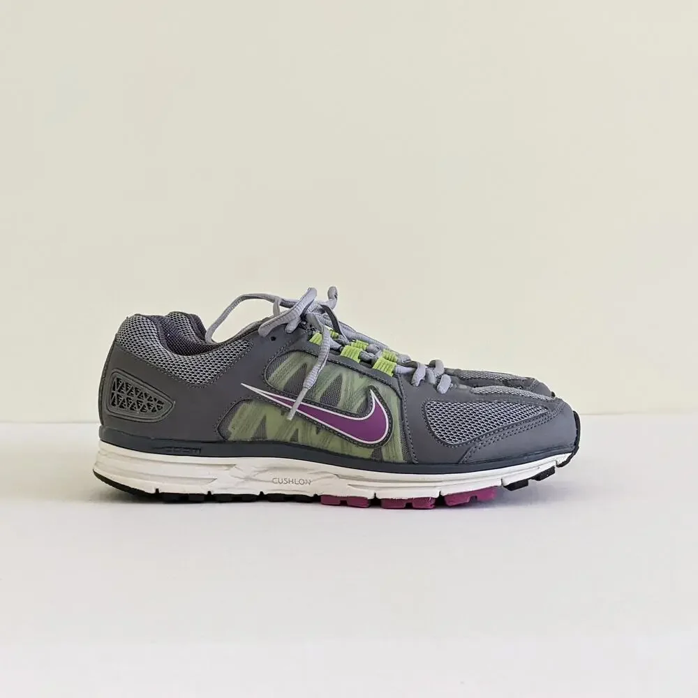 Nike Vomero 7 Running Shoes Womens Size 9.5 Gray Purple Sneaker 511559-050
